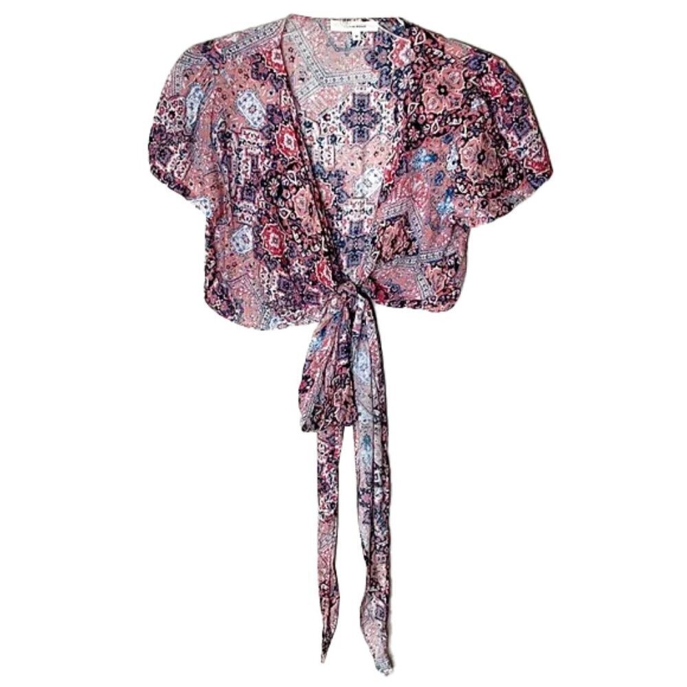 ❤️ OLIVACEOUS Floral Top Size M